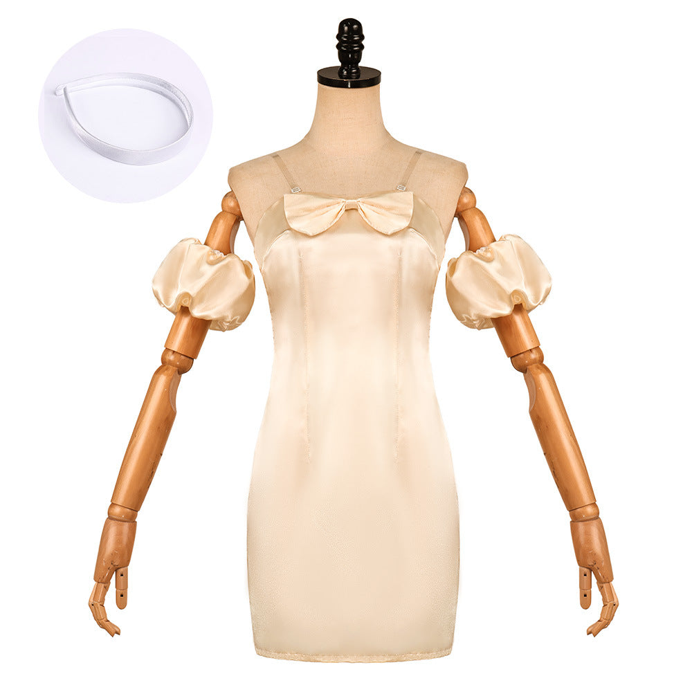 Sua weiß Kleid Alien Stage Sua Cosplay Outfit