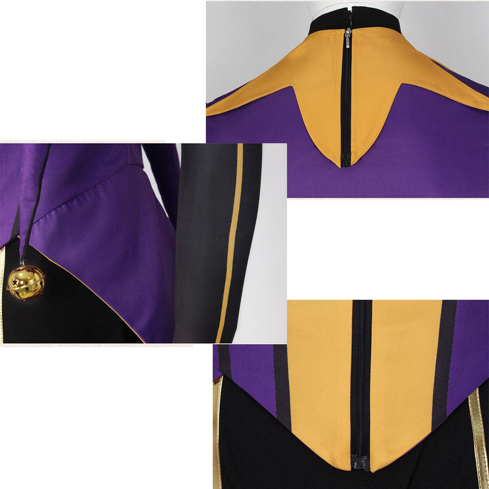 The Freak Circus Clown Kostüm SET TFC Joker Cosplay Outfit