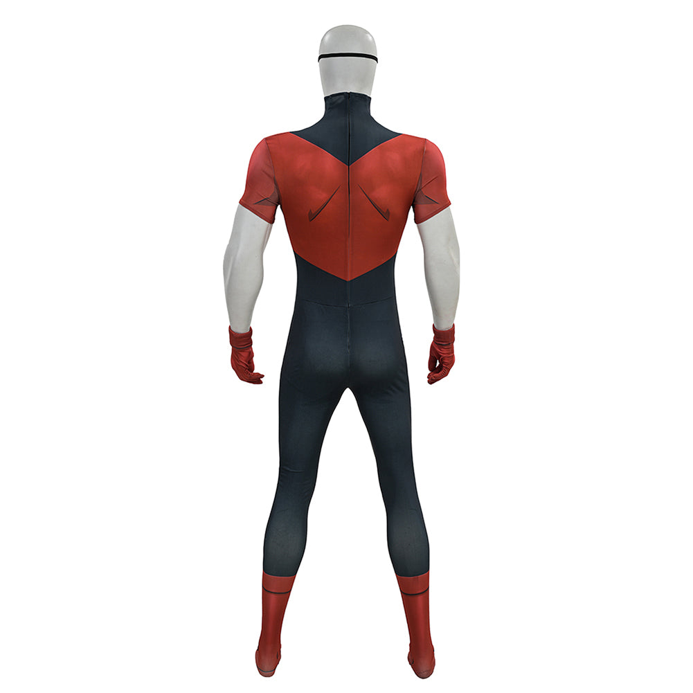 Oliver Grayson II rot-schwarz Overall Invincible Kid Omni-Man Jumpsuit