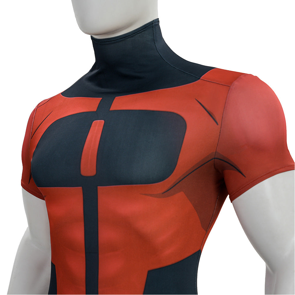 Oliver Grayson II rot-schwarz Overall Invincible Kid Omni-Man Jumpsuit