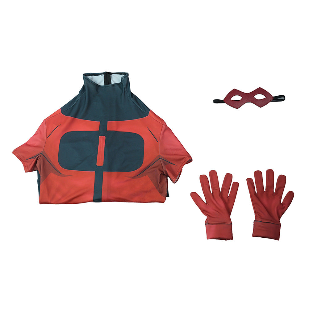 Oliver Grayson II rot-schwarz Overall Invincible Kid Omni-Man Jumpsuit