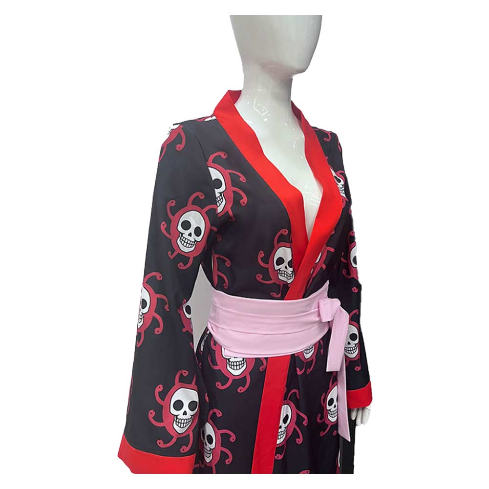 One Piece Boa Hancock Robe Cosplay Outfits