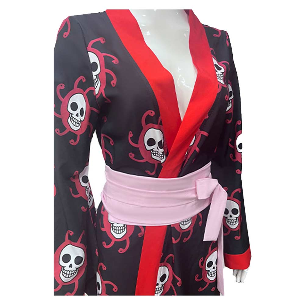 One Piece Boa Hancock Robe Cosplay Outfits
