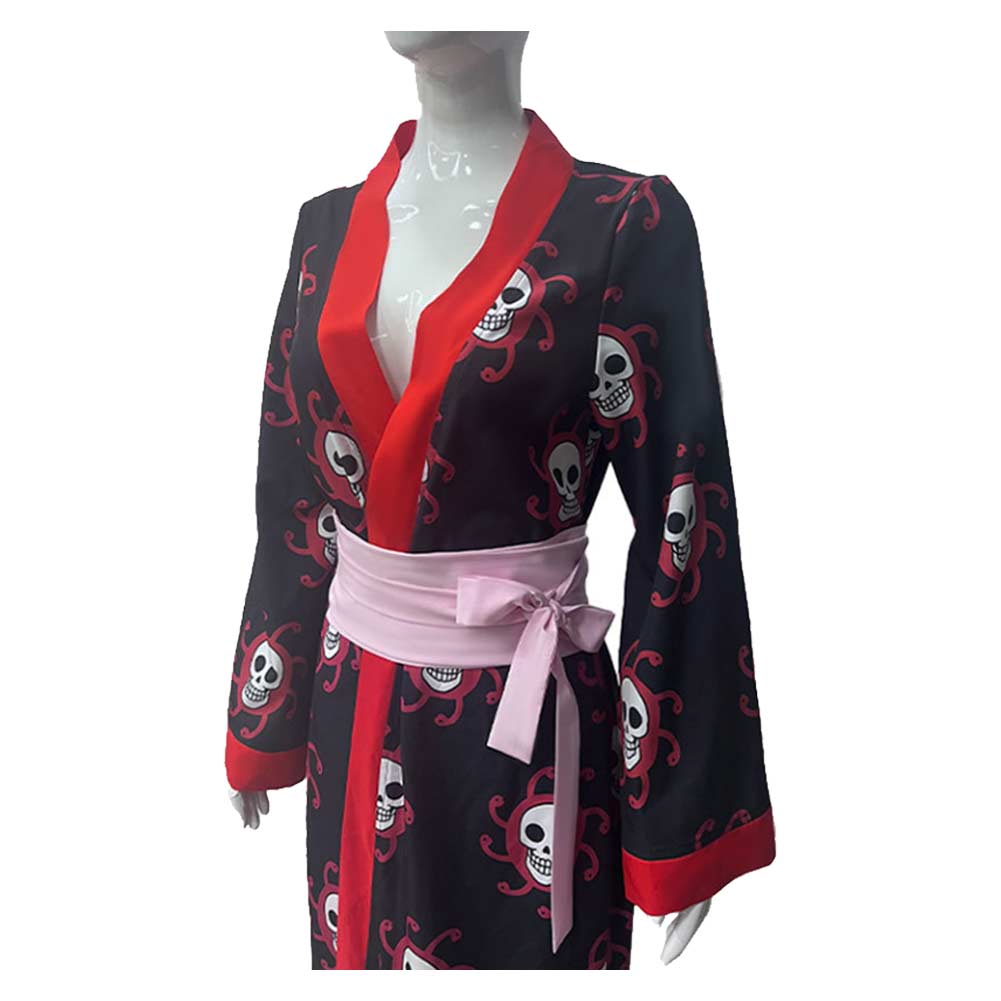 One Piece Boa Hancock Robe Cosplay Outfits