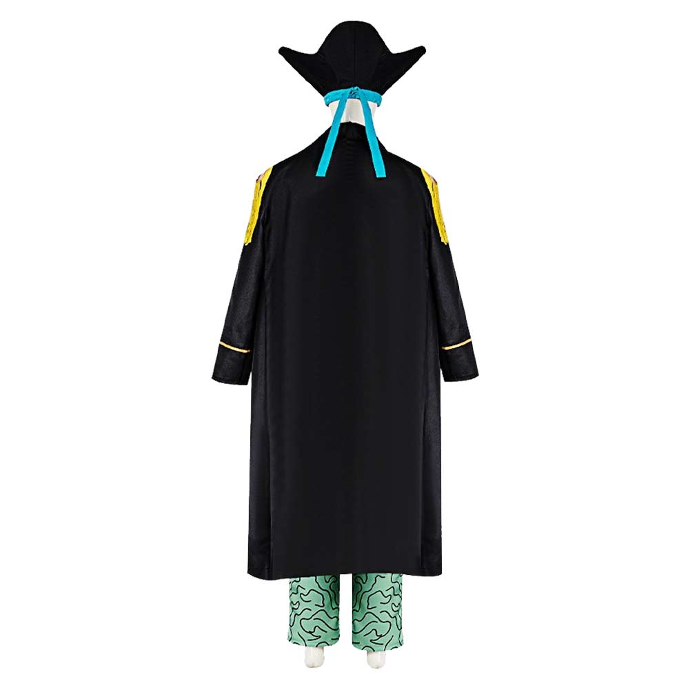 One Piece Kapitän Marshall·D·Teach Kostüm SET Cosplay Halloween Karneval Outfits