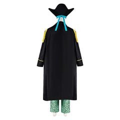 One Piece Kapitän Marshall·D·Teach Kostüm SET Cosplay Halloween Karneval Outfits