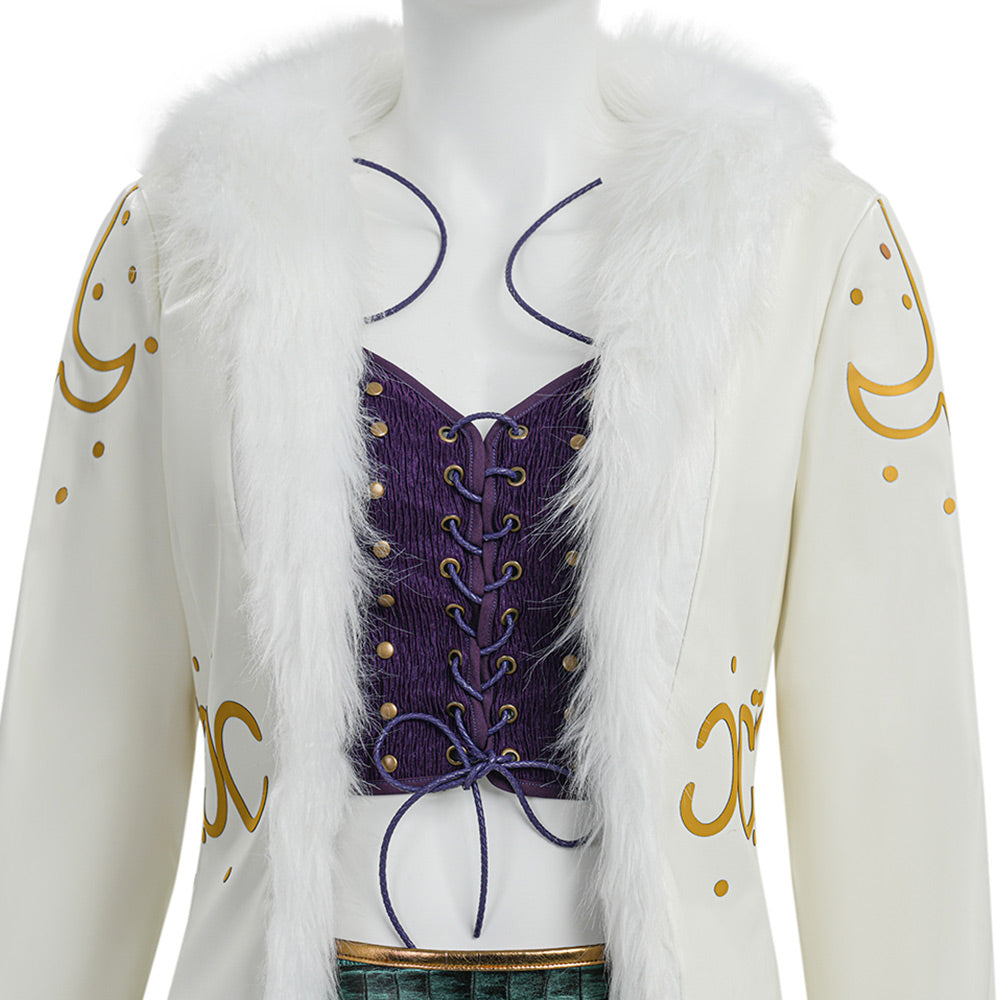 One Piece Nico Robin Kostüm Set Cosplay Kostüm Halloween Karneval Outfits