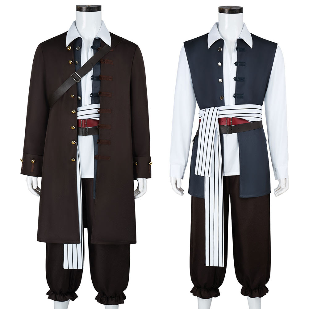 Pirates of the Caribbean Piraten der Karibik Kostüm Set Cosplay Outfit