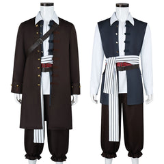 Pirates of the Caribbean Piraten der Karibik Kostüm Set Cosplay Outfit