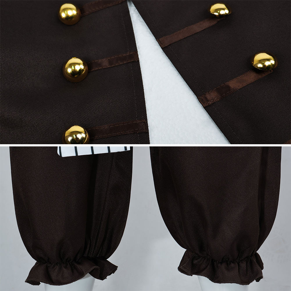 Pirates of the Caribbean Piraten der Karibik Kostüm Set Cosplay Outfit