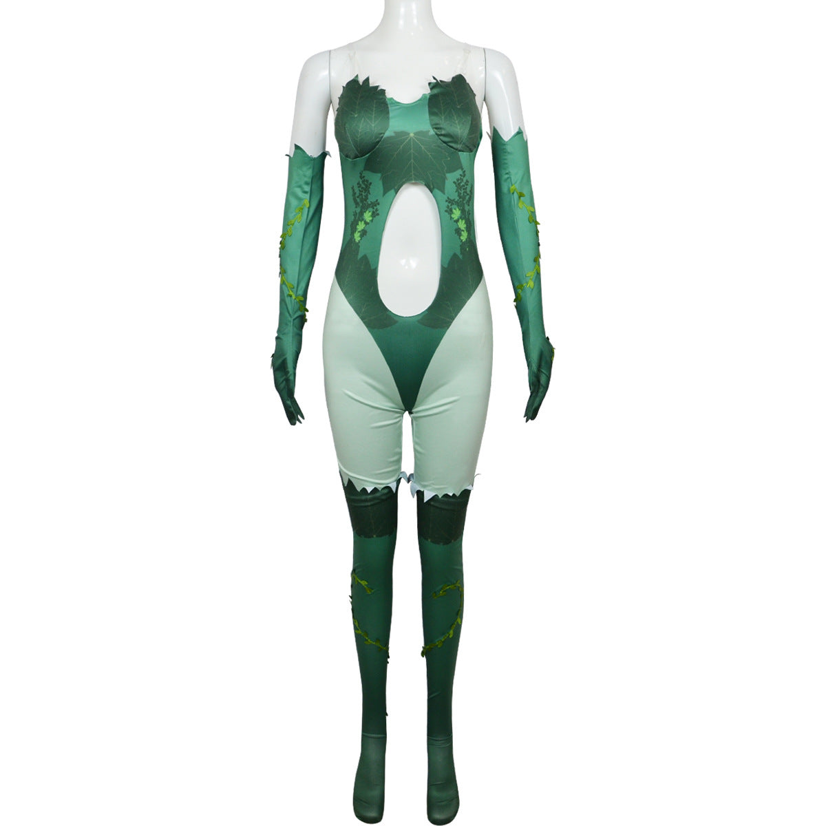 Poison Ivy Jumpsuit Pamela Isley Cosplay Kostüm