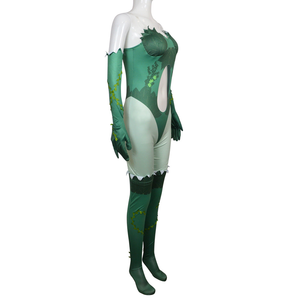 Poison Ivy Jumpsuit Pamela Isley Cosplay Kostüm