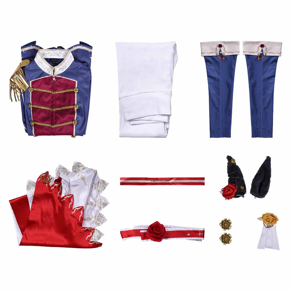 Pretty Derby Rose Kingdom Kostüm Damen Cosplay Outfit