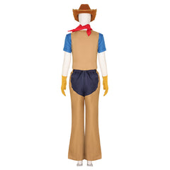 Princess Peach: Showtime! Prinzessin Peach Cowgirl Peach Kostüm Cosplay Outfits