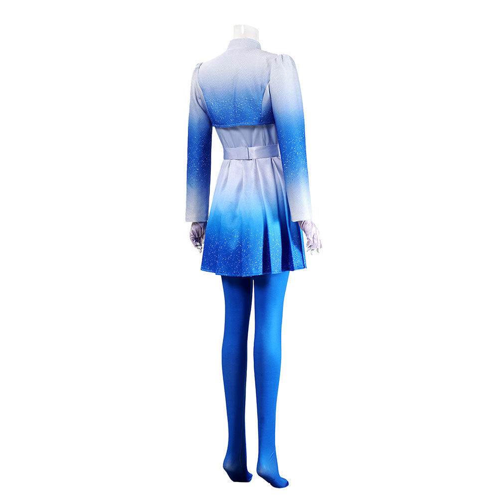 Prinzessin Chloe Charming Descendants: Wicked Wonderland (2026) Chloe blau Cosplay Kostüm