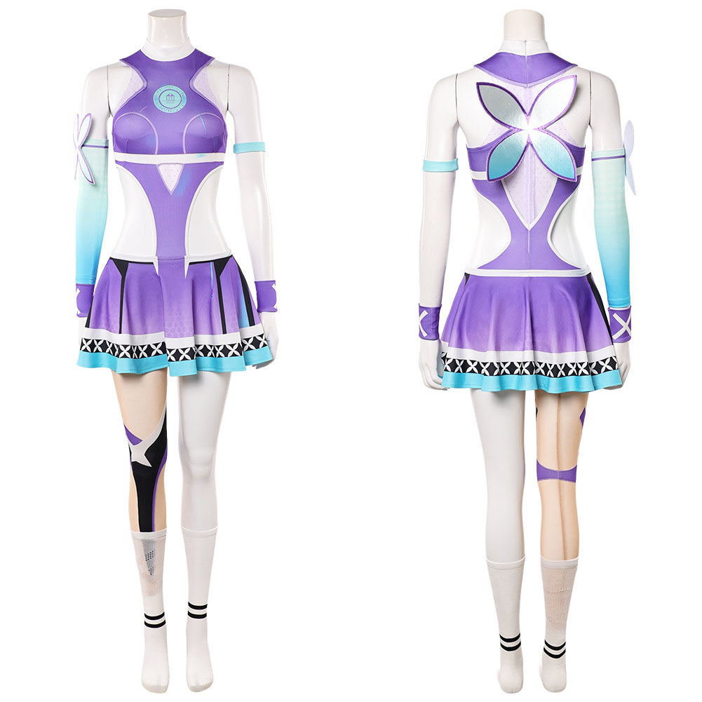 Psylocke lila Outfit MV-Rivals Psylocke Cosplay Kostüm