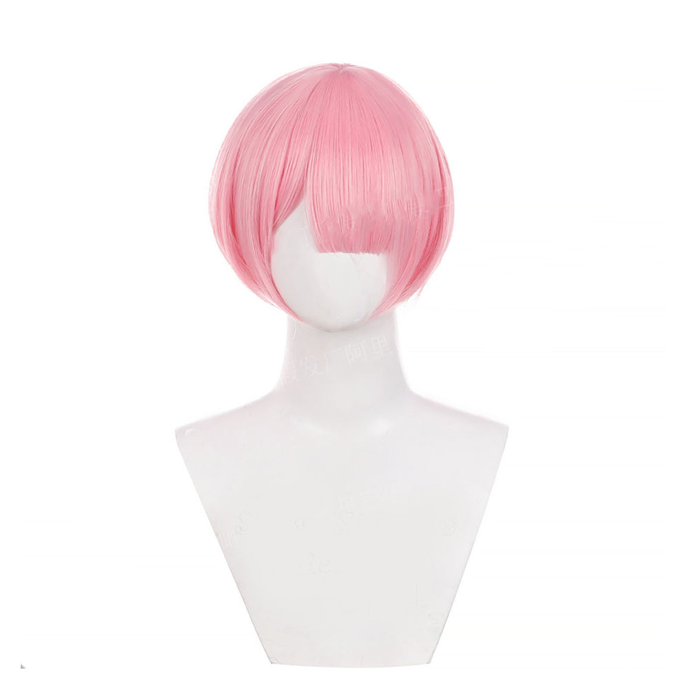 Re: Zero Das Leben in einer anderen Welt von Zero Ram Cosplay Perücke