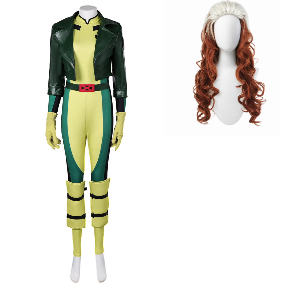X-Men '97 Rogue Jumpsuit Cosplay Kostüm Outfits