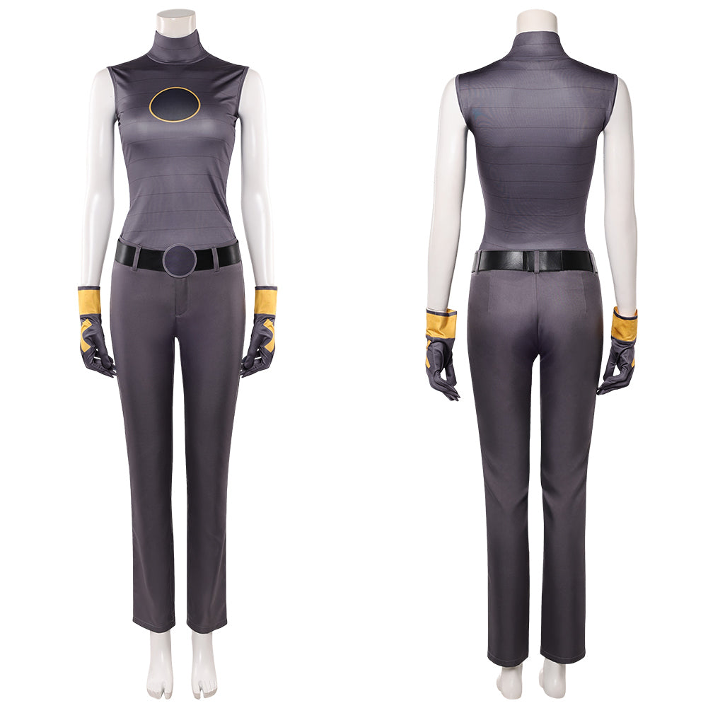 Rogue grau Kostüm X-Men '97 Rogue Cosplay Outfit