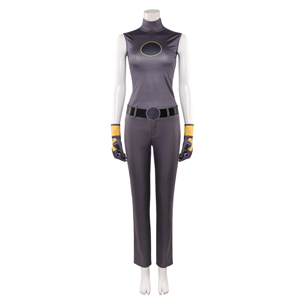 Rogue grau Kostüm X-Men '97 Rogue Cosplay Outfit