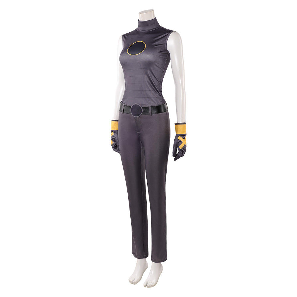 Rogue grau Kostüm X-Men '97 Rogue Cosplay Outfit