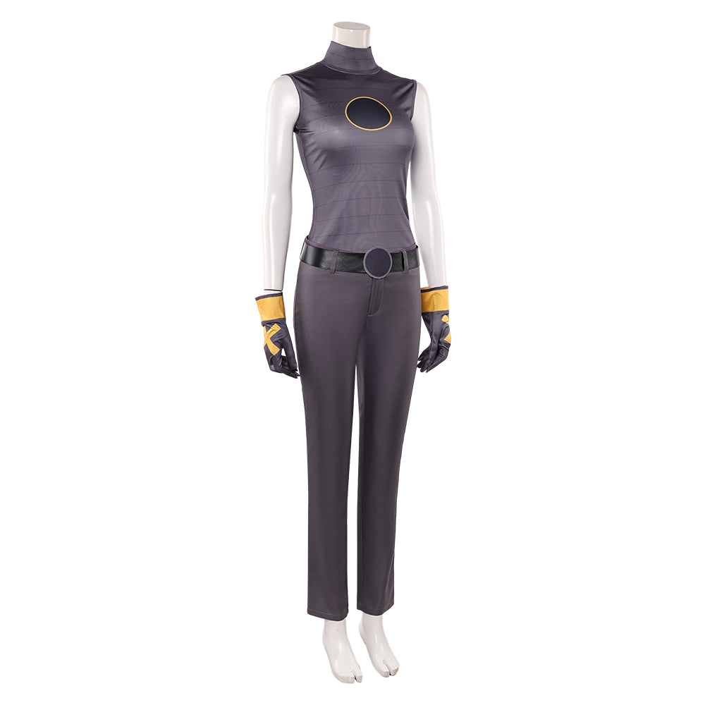 Rogue grau Kostüm X-Men '97 Rogue Cosplay Outfit