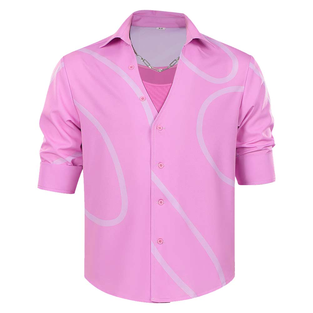 Romance Saja rosa Shirt Kpop Demon Hunters Saja Boys Romance Cosplay Kostüm