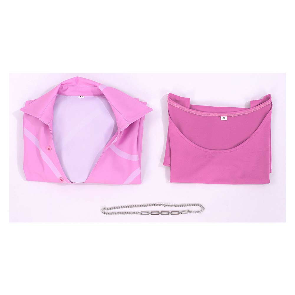 Romance Saja rosa Shirt Kpop Demon Hunters Saja Boys Romance Cosplay Kostüm