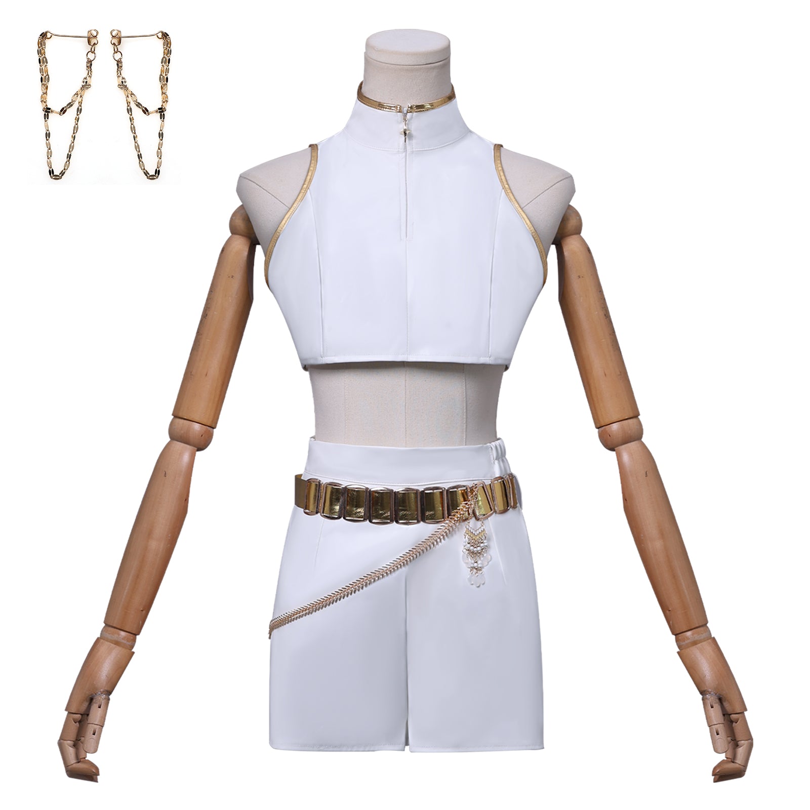 Rumi Soundtrack Kostüm KPop Demon Hunters Rumi weiß Cosplay Outfits 1
