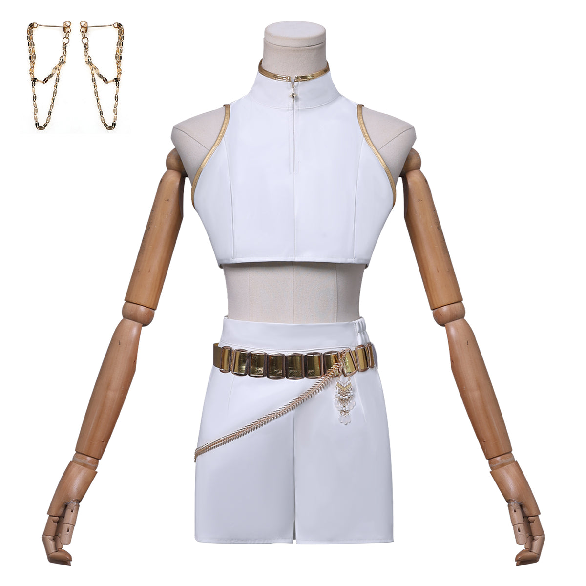 Rumi Soundtrack Kostüm KPop Demon Hunters Rumi weiß Cosplay Outfits 1