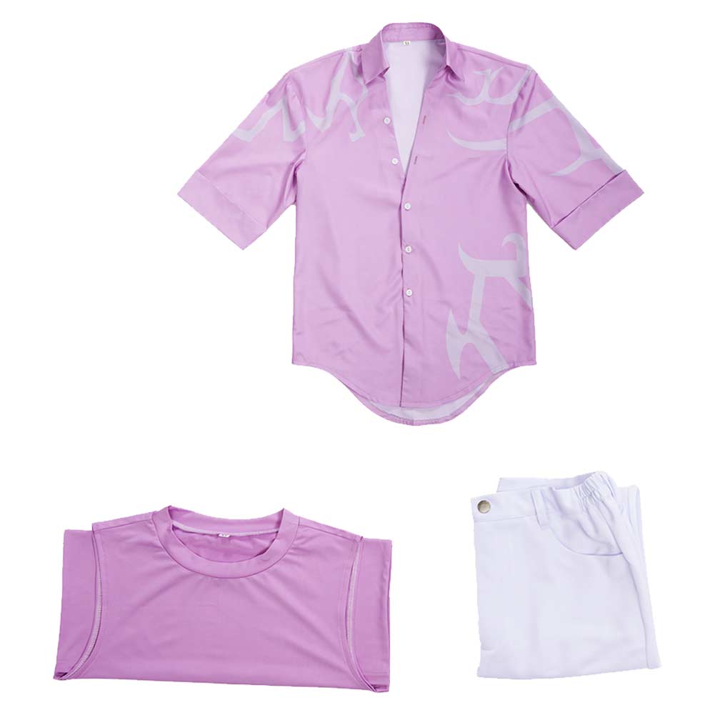 Saja Boys Jinu Saja rosa Outfits K-Pop: Demon Hunters Jinu Cosplay Kostüm