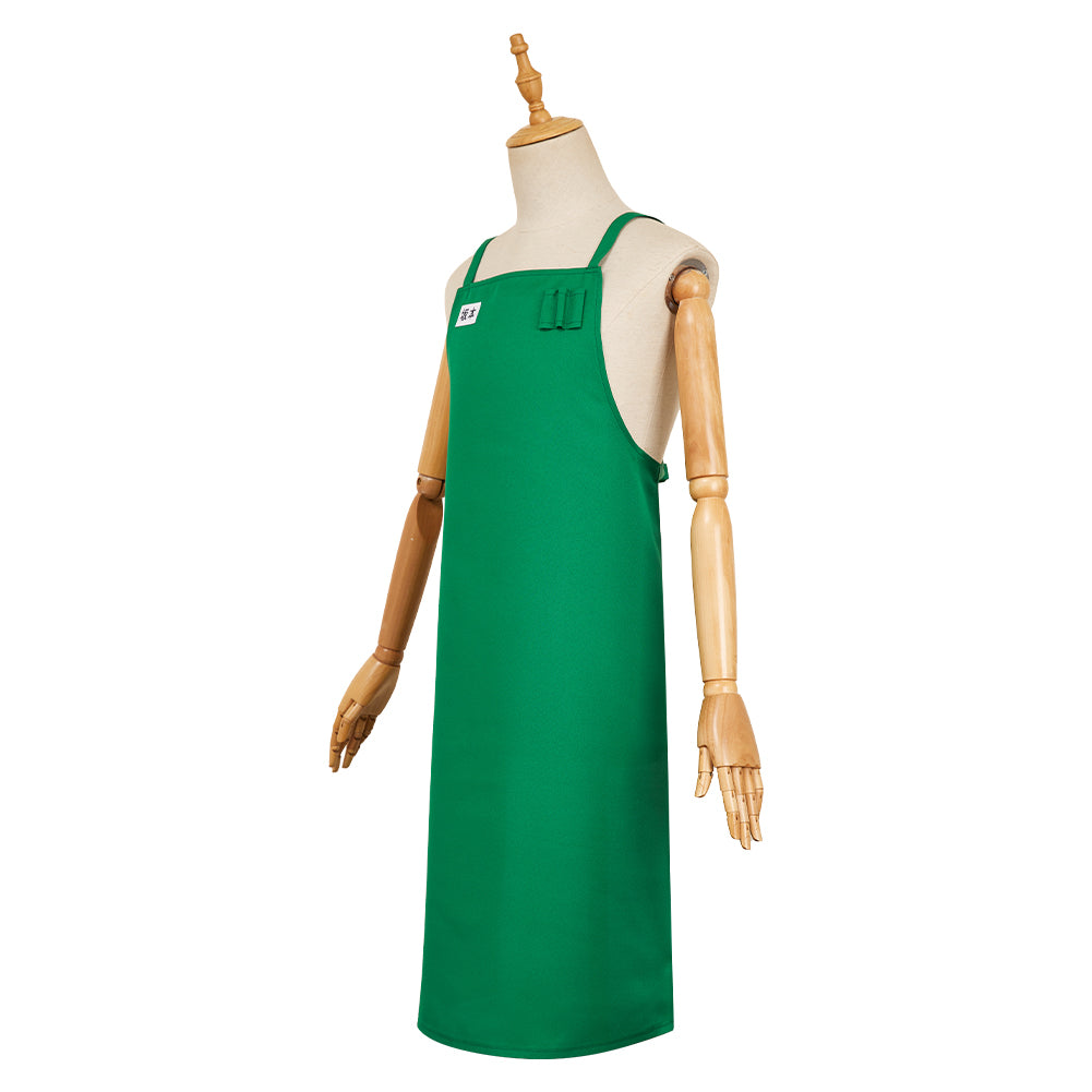 Sakamoto Days Store Unifrom grün Schürze Cosplay Outfits