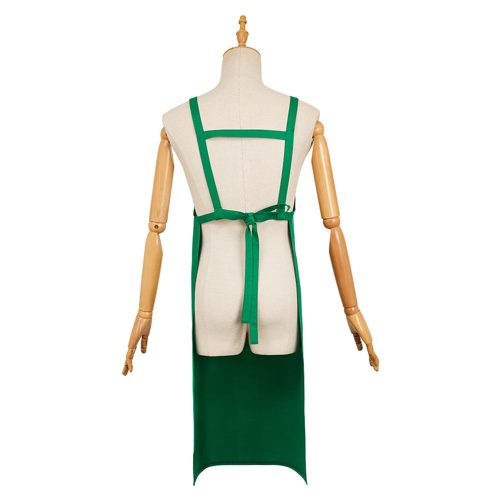 Sakamoto Days Store Unifrom grün Schürze Cosplay Outfits