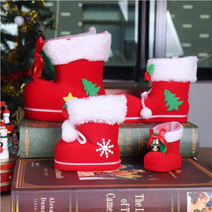 Santa Frohe Weihnachten Weihnachtssocken Weihnachtsdeko