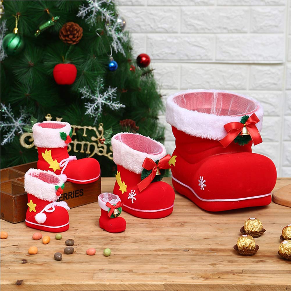 Santa Frohe Weihnachten Weihnachtssocken Weihnachtsdeko