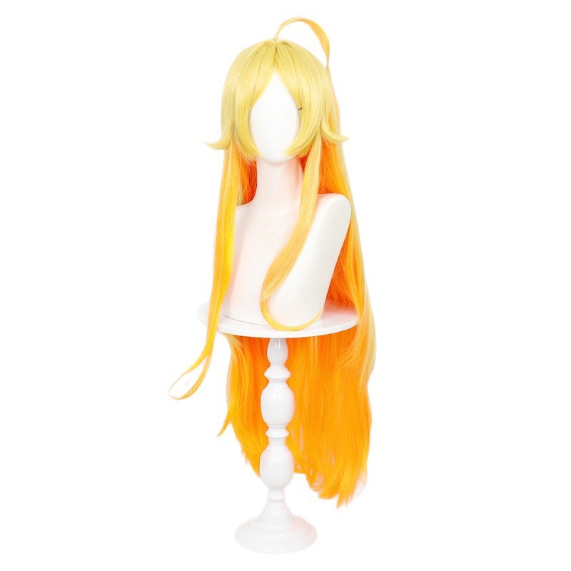 Sentenced to Be a Hero Xylo Teoritta Perücke Cosplay Perücke gelb