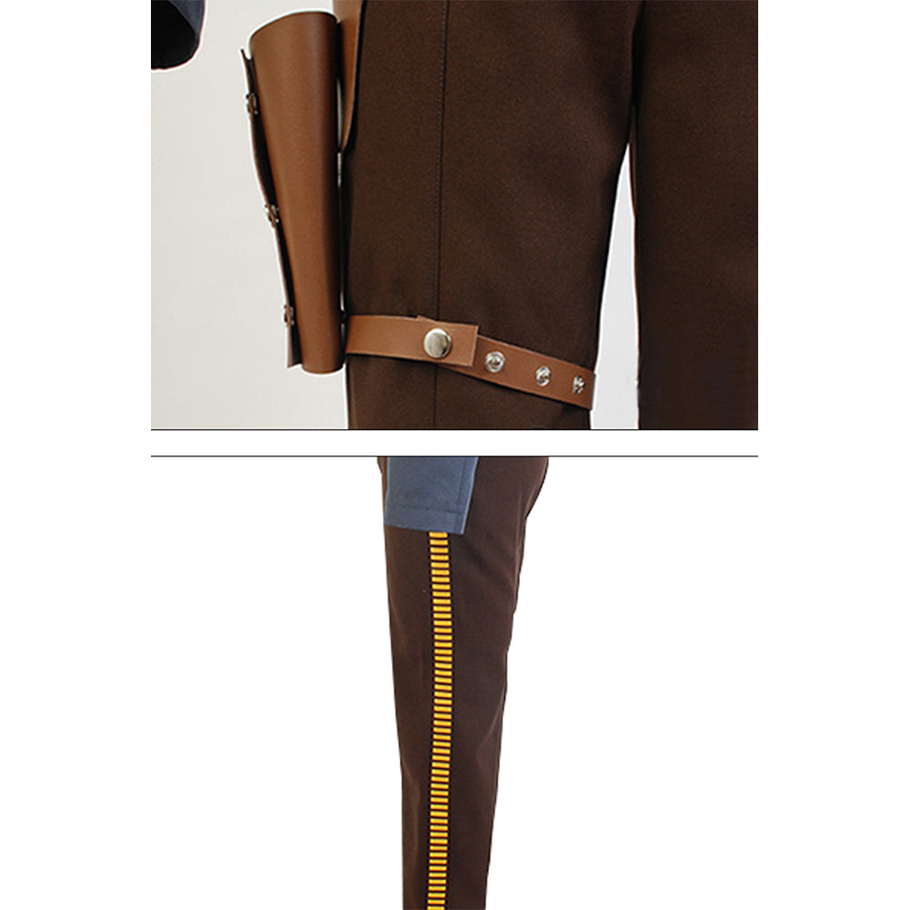 Solo: A Star Wars Story Han Solo Pilot Han Solo blau Kostüm Cosplay Outfit
