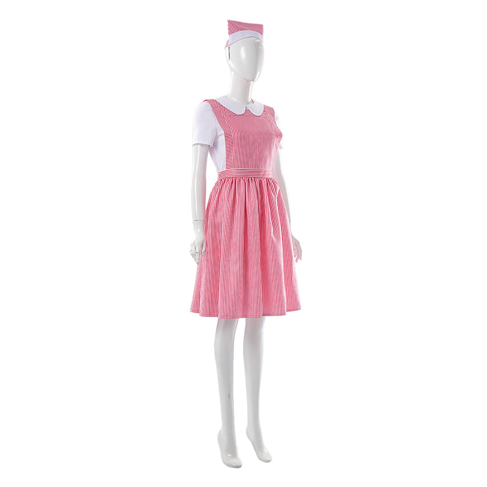 Stranger Things 5 Eleven 11 rot Cosplay Kostüm Outfit