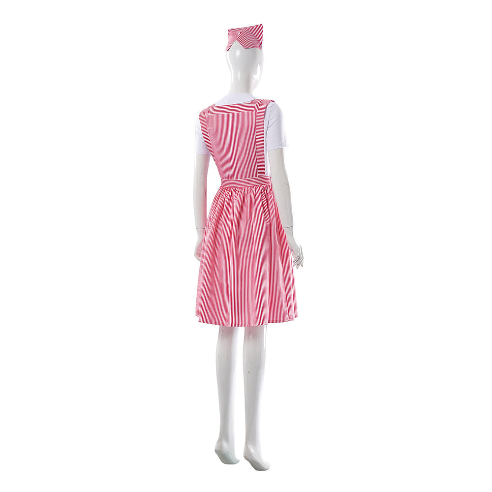 Stranger Things 5 Eleven 11 rot Cosplay Kostüm Outfit