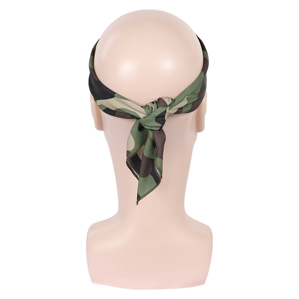 Stranger Things Lucas Sinclair Camo Headband Cosplay Requisite