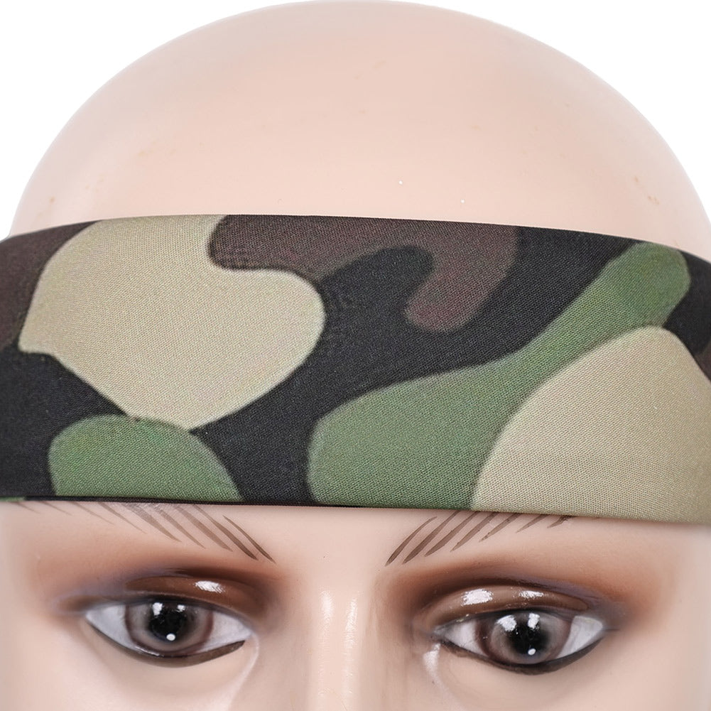 Stranger Things Lucas Sinclair Camo Headband Cosplay Requisite