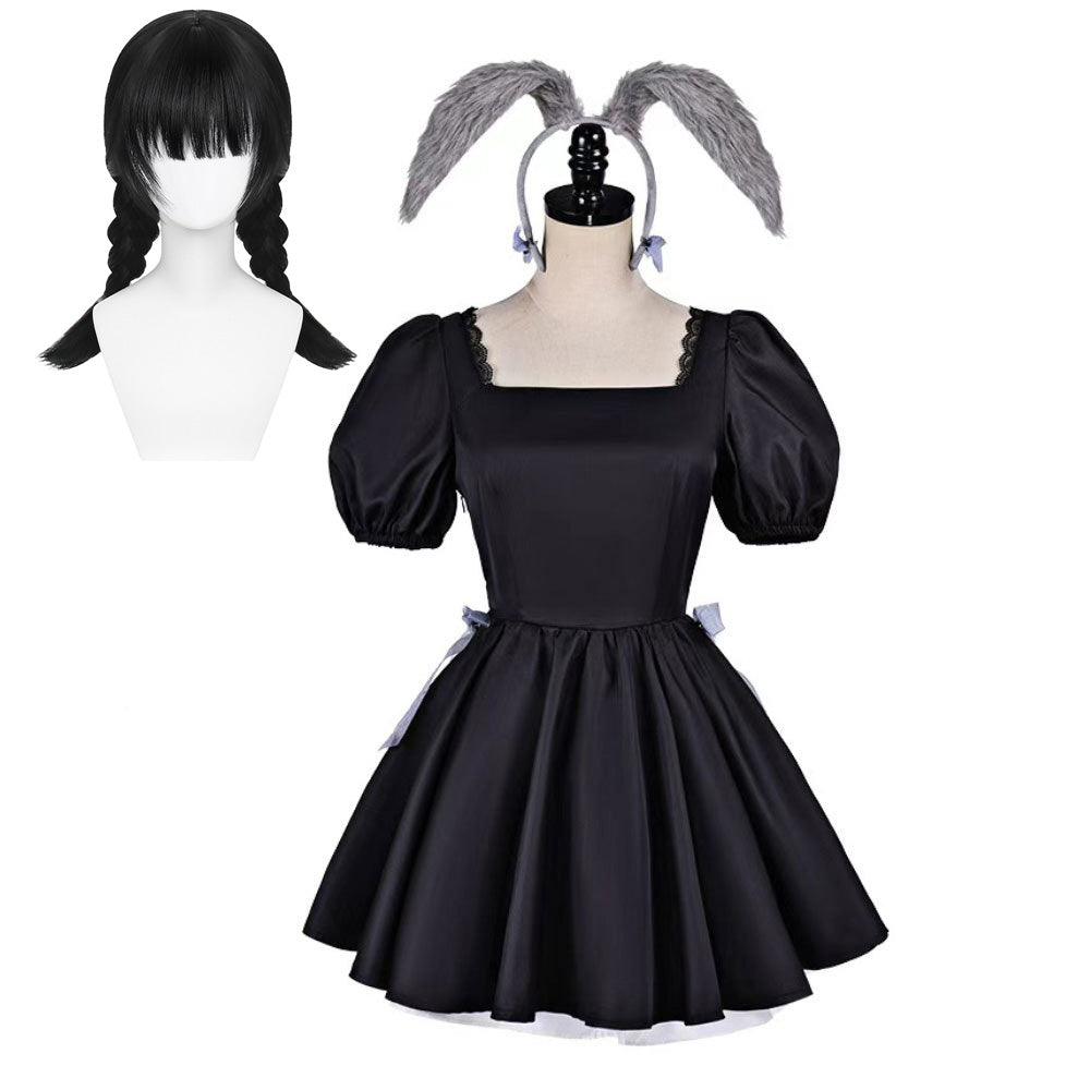 Sua schwarz Kleid Alien Stage Sua Bühnenkleidung Cosplay Outfit