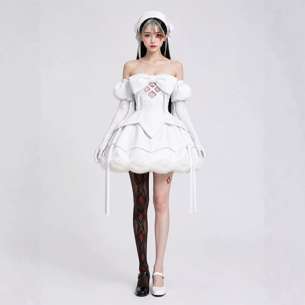 Sua weiß Kleid ALIEN STAGE Sua Cosplay Outfit