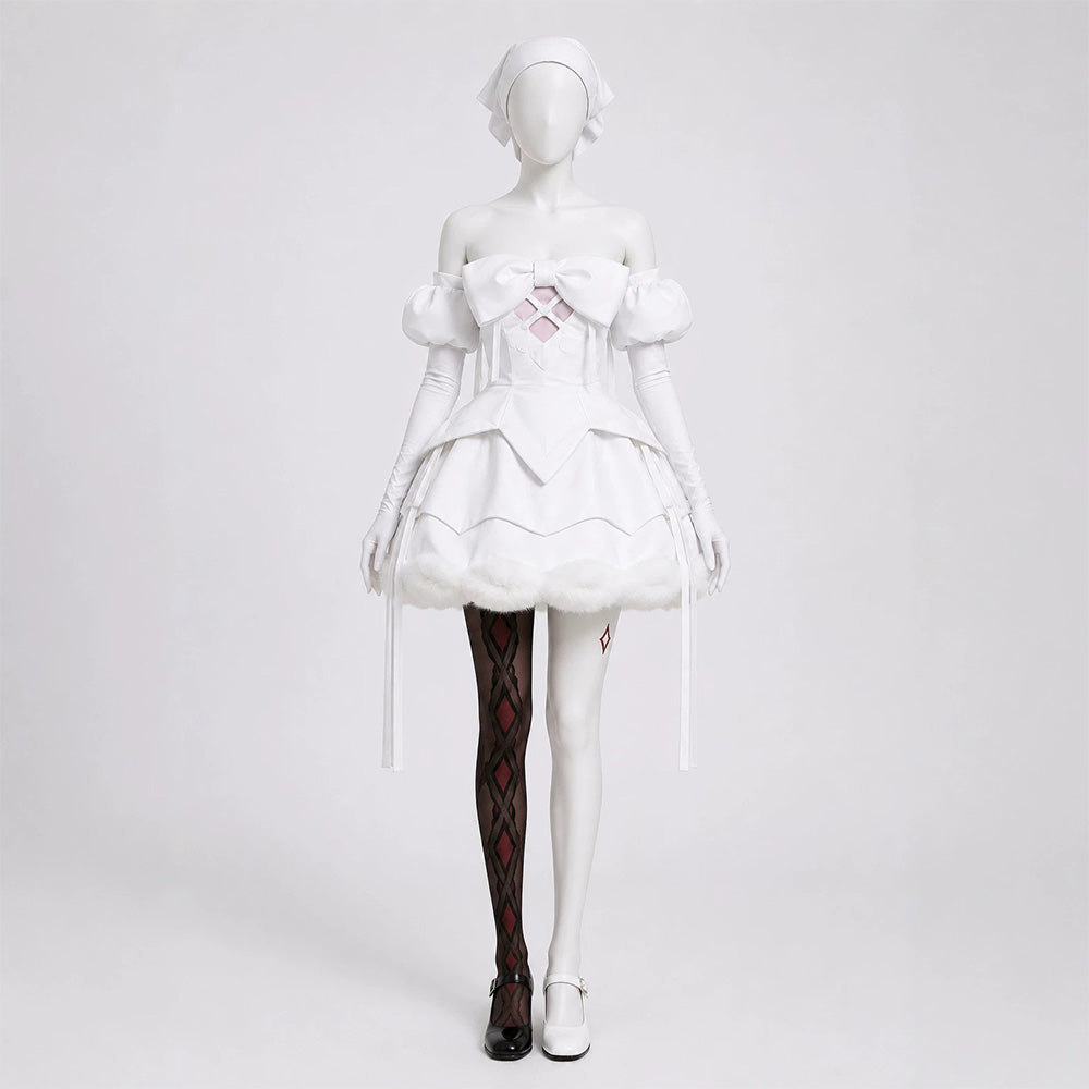 Sua weiß Kleid ALIEN STAGE Sua Zombie Stage Cosplay Outfit