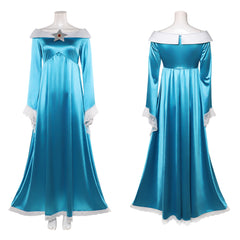 Super Mario Rosalina Cosplay Kostüm blau Kleid