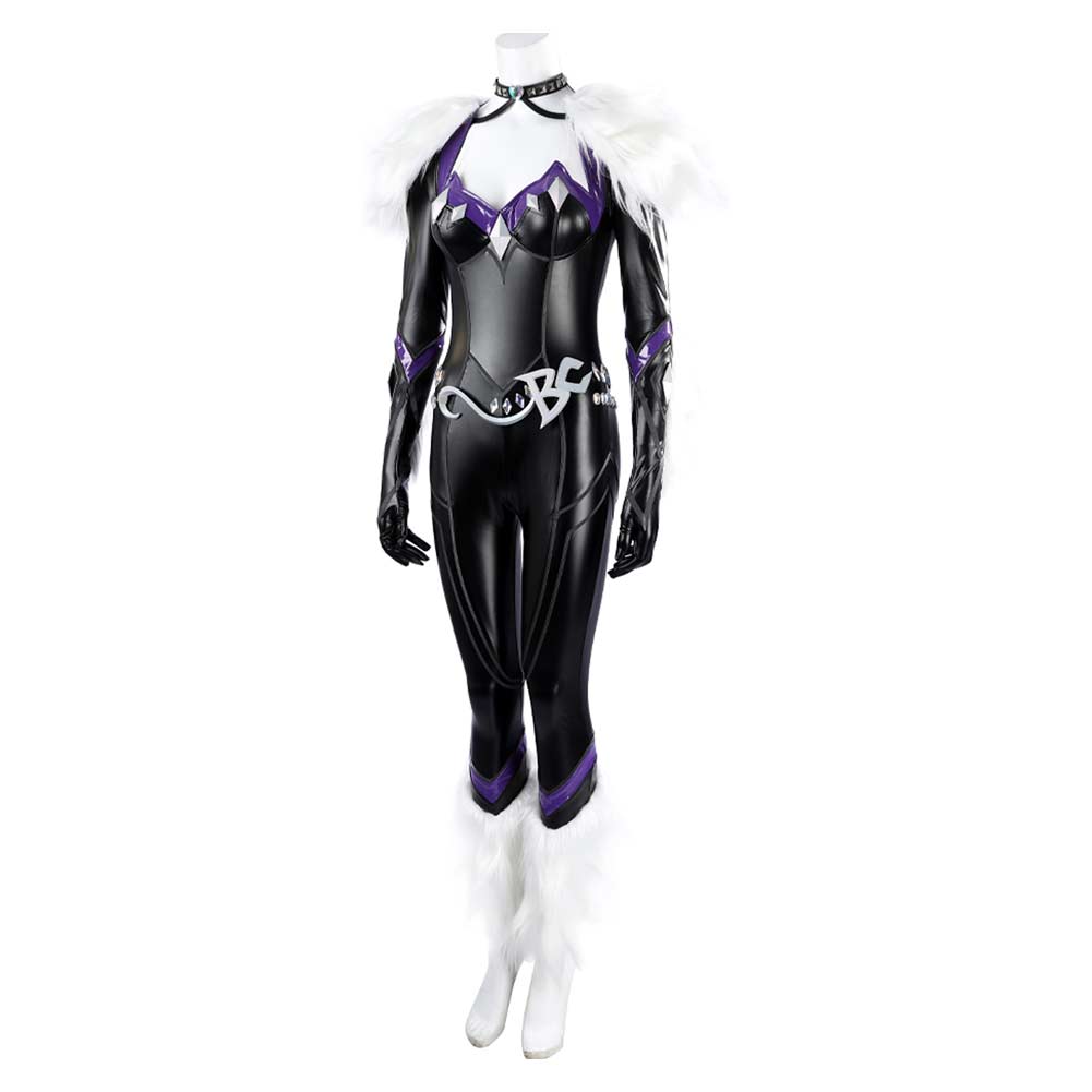Superheldin Black Cat Kostüm M-Rival Felicia Sara Hard Cosplay Outfits