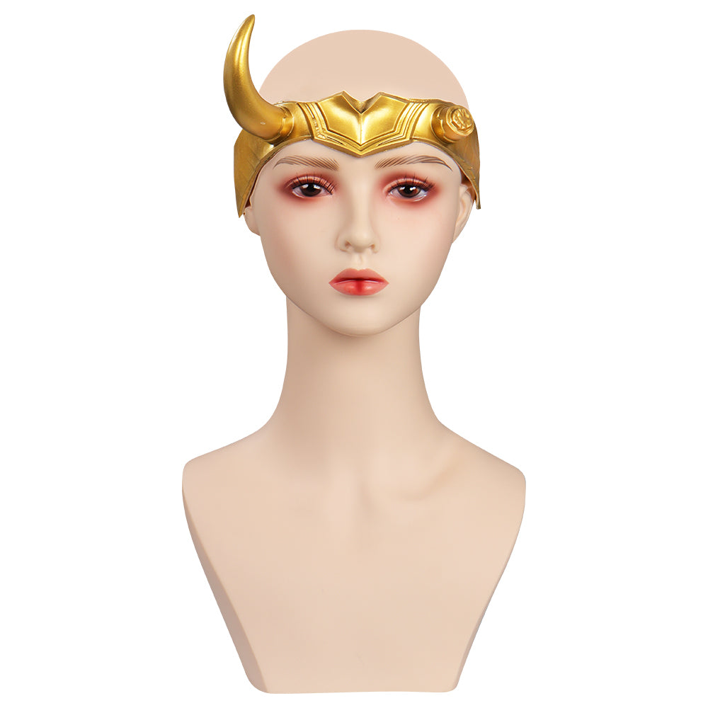 Sylvie Laufeydottir Maske Loki Sylvie Cosplay Latex Maske