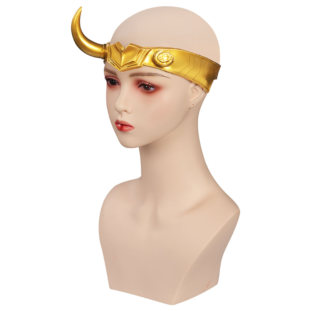 Sylvie Laufeydottir Maske Loki Sylvie Cosplay Latex Maske