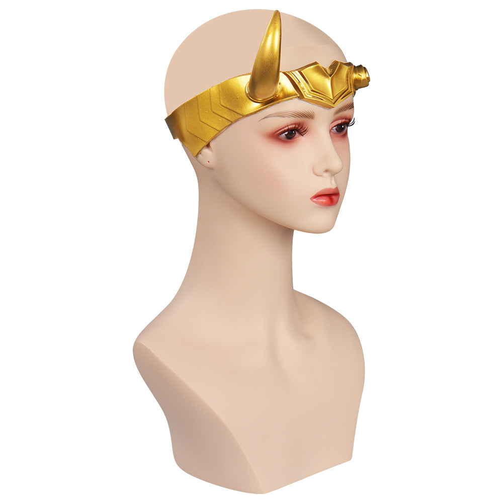 Sylvie Laufeydottir Maske Loki Sylvie Cosplay Latex Maske