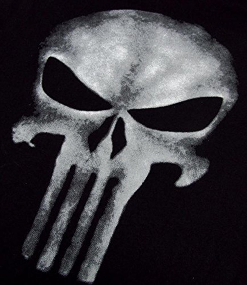The Punisher Frank Castle Pete Castiglione schwarz T-Shirt Oberteil Rundhals